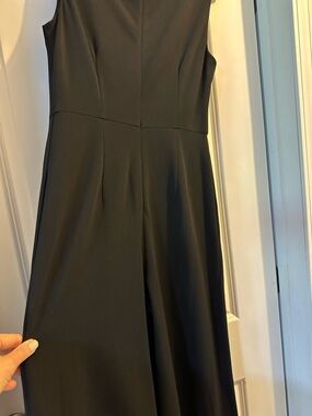 Calvin Klein Black Sleeveless V-Neck Romper